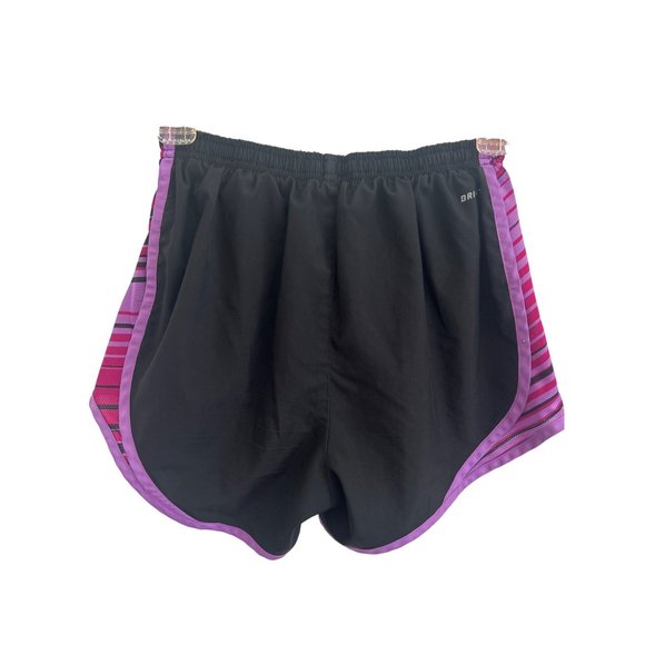 Nike Dri-Fit Black & Lavender Running Shorts, Size XS - Picture 2 of 9
